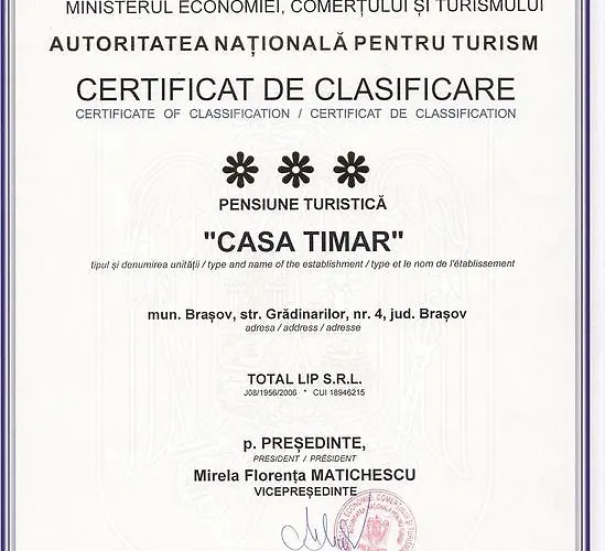 ゲストハウス ペンション カーサ ティマル ブラショフ